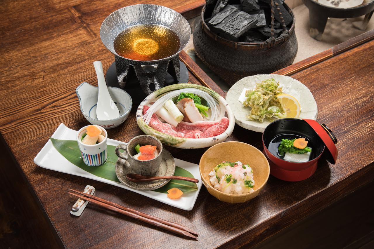 Ryori Ryokan Okuhida Sansoan Kyoya Takayama  Buitenkant foto